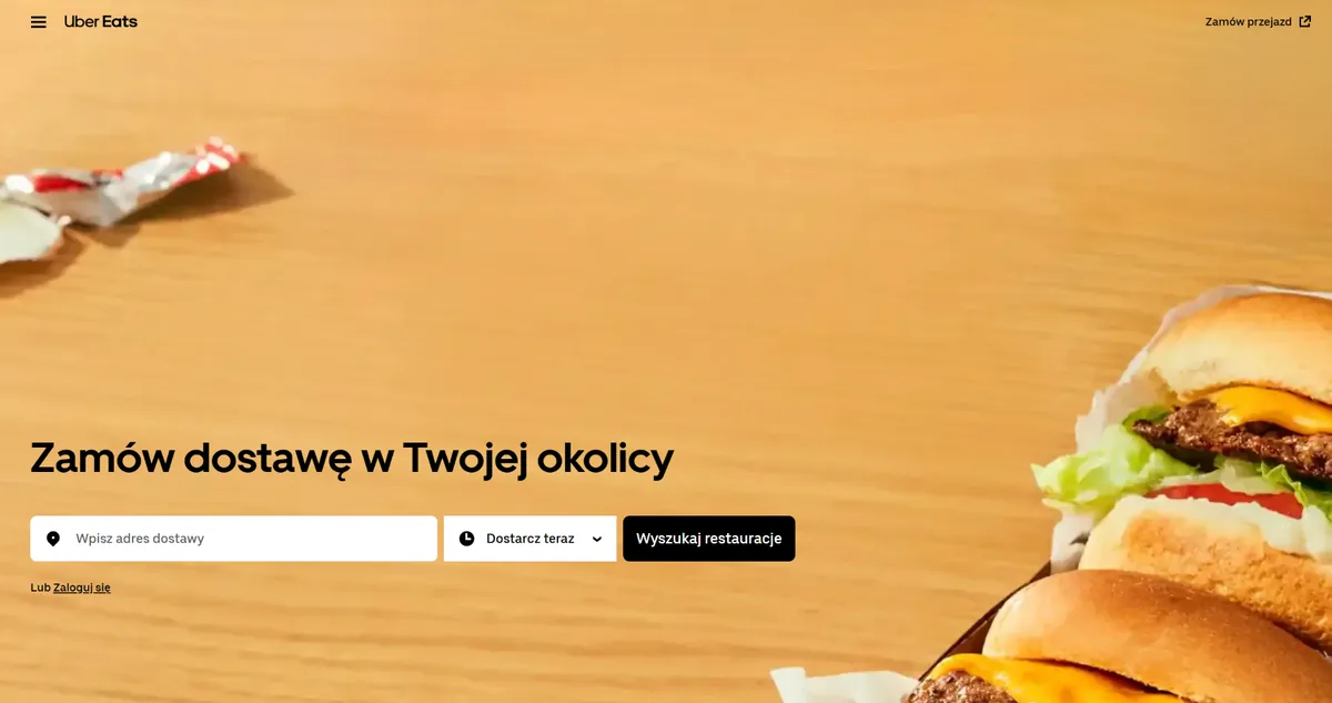 Kod promocyjny Uber Eats 26kody – 45 zł rabatu na trzy pierwsze zamówienia